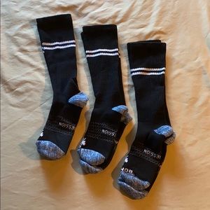 3 Pair Bombas Compression Socks